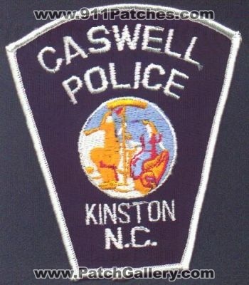 Caswell Police
Thanks to EmblemAndPatchSales.com for this scan.
Keywords: north carolina kinston
