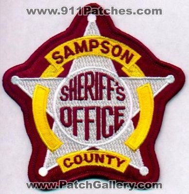 Sampson County Sheriff's Office
Thanks to EmblemAndPatchSales.com for this scan.
Keywords: north carolina sheriffs
