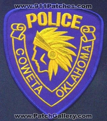Coweta Police
Thanks to EmblemAndPatchSales.com for this scan.
Keywords: oklahoma