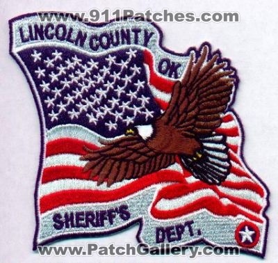 Lincoln County Sheriff's Dept
Thanks to EmblemAndPatchSales.com for this scan.
Keywords: oklahoma sheriffs department