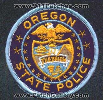 Oregon State Police
Thanks to EmblemAndPatchSales.com for this scan.
