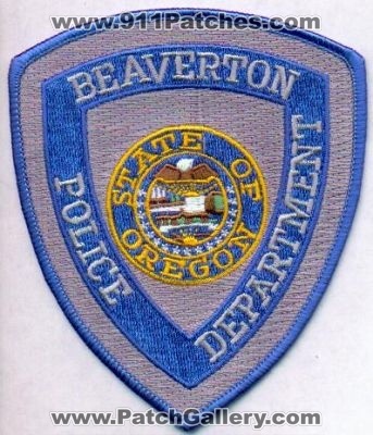 Beaverton Police Department
Thanks to EmblemAndPatchSales.com for this scan.
Keywords: oregon