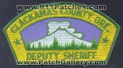Clackamas County Sheriff Deputy
Thanks to EmblemAndPatchSales.com for this scan.
Keywords: oregon