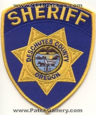 Deschutes County Sheriff
Thanks to EmblemAndPatchSales.com for this scan.
Keywords: oregon