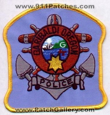 Garbaldi Police
Thanks to EmblemAndPatchSales.com for this scan.
Keywords: oregon