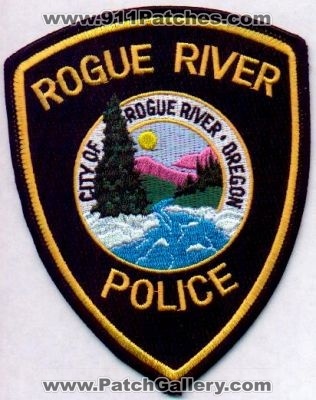 Rogue River Police
Thanks to EmblemAndPatchSales.com for this scan.
Keywords: oregon city of
