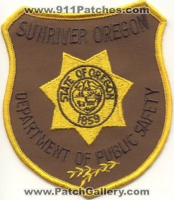 Sunriver Department of Public Safety
Thanks to EmblemAndPatchSales.com for this scan.
Keywords: oregon dps