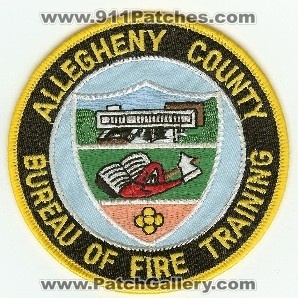 Allegheny County Bureau of Fire Training
Thanks to PaulsFirePatches.com for this scan.
Keywords: pennsylvania
