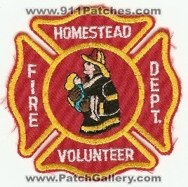 Homestead Volunteer Fire Dept
Thanks to PaulsFirePatches.com for this scan.
Keywords: pennsylvania department