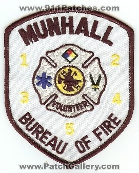Munhall Volunteer Bureau of Fire
Thanks to PaulsFirePatches.com for this scan.
Keywords: pennsylvania