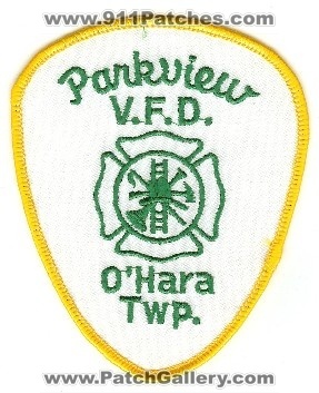 Parkview VFD
Thanks to PaulsFirePatches.com for this scan.
Keywords: pennsylvania volunteer fire department o'hara twp township