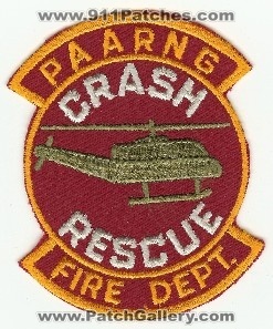 Pennsylvania ARNG Fire Dept Crash Rescue
Thanks to PaulsFirePatches.com for this scan.
Keywords: air national guard reserve usaf cfr arff aircraft helicopter