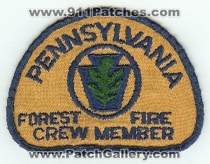 Pennsylvania Forest Fire Crew Member
Thanks to PaulsFirePatches.com for this scan.
Keywords: wildland