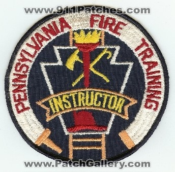 Pennsylvania Fire Training Instructor
Thanks to PaulsFirePatches.com for this scan.
