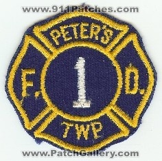 Peters Twp FD
Thanks to PaulsFirePatches.com for this scan.
Keywords: pennsylvania township fire department 1