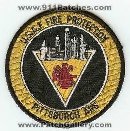 Pittsburgh ARS USAF Fire Protection
Thanks to PaulsFirePatches.com for this scan.
Keywords: pennsylvania u.s.a.f. us air force