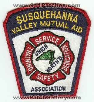 Susquehanna Valley Mutual Aid Association
Thanks to PaulsFirePatches.com for this scan.
Keywords: pennsylvania fire