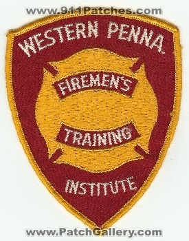 Western Pennsylvania Firemen's Training Institute
Thanks to PaulsFirePatches.com for this scan.
Keywords: pennsylvania firemens