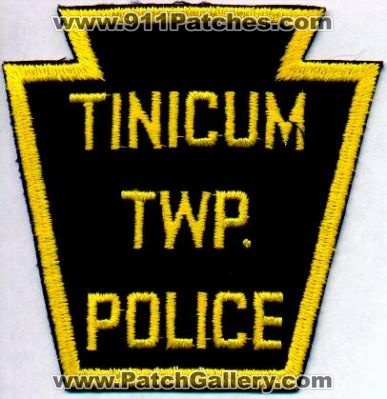 Tinicum Twp Police
Thanks to EmblemAndPatchSales.com for this scan.
Keywords: pennsylvania township