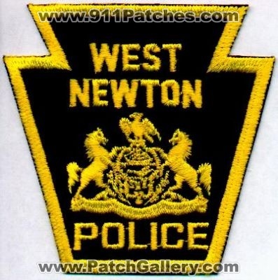 West Newton Police
Thanks to EmblemAndPatchSales.com for this scan.
Keywords: pennsylvania