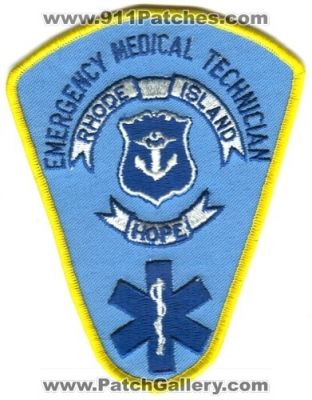Rhode Island State Emergency Medical Technician (Rhode Island)
Scan By: PatchGallery.com
Keywords: hope emt ems