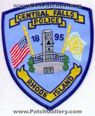 Central Falls Police
Thanks to EmblemAndPatchSales.com for this scan.
Keywords: rhode island