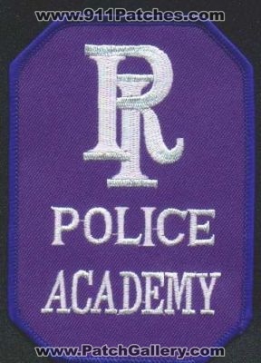 Rhode Island Police Academy
Thanks to EmblemAndPatchSales.com for this scan.

