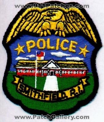 Smithfield Police
Thanks to EmblemAndPatchSales.com for this scan.
Keywords: rhode island