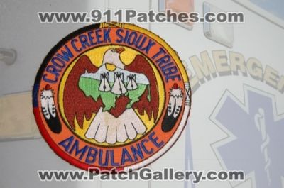 Crow Creek Sioux Tribe Ambulance (South Dakota)
Thanks to Perry West for this picture.
Keywords: ems
