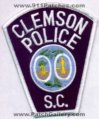 Clemson Police
Thanks to EmblemAndPatchSales.com for this scan.
Keywords: south carolina