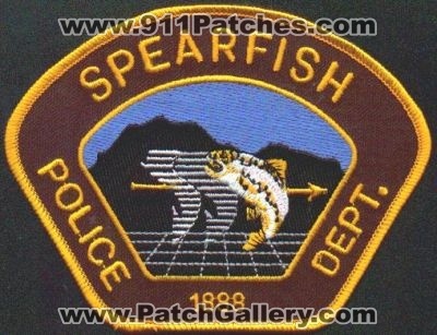 Spearfish Police Dept
Thanks to EmblemAndPatchSales.com for this scan.
Keywords: south dakota department