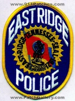 East Ridge Police
Thanks to EmblemAndPatchSales.com for this scan.
Keywords: tennessee