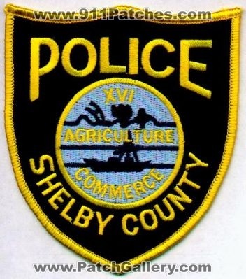 Shelby County Police
Thanks to EmblemAndPatchSales.com for this scan.
Keywords: tennessee