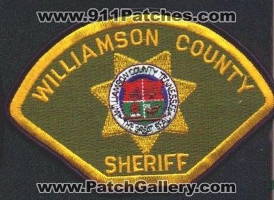 Williamson County Sheriff
Thanks to EmblemAndPatchSales.com for this scan.
Keywords: tennessee