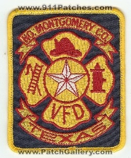 North Montgomery County VFD
Thanks to PaulsFirePatches.com for this scan.
Keywords: texas volunteer fire department