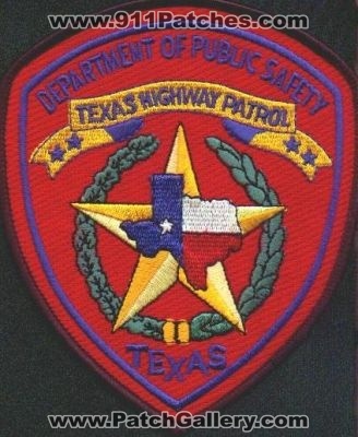 Texas - Texas Department of Public Safety Highway Patrol - PatchGallery ...
