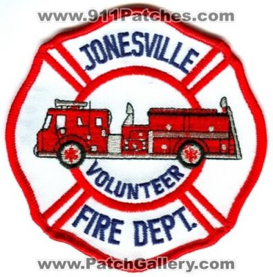 Jonesville Volunteer Fire Department (UNKNOWN STATE)
Scan By: PatchGallery.com
Keywords: vol. dept.