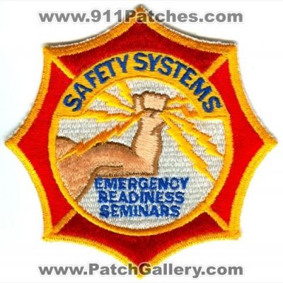 Safety Systems Emergency Readiness Seminars Patch (Florida)
Scan By: PatchGallery.com
Keywords: fire department dept.