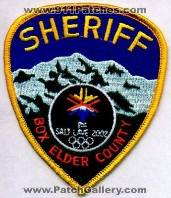Box Elder County Sheriff Salt Lake 2002 Olympics
Thanks to EmblemAndPatchSales.com for this scan.
Keywords: utah