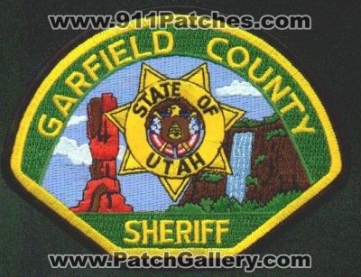 Garfield County Sheriff
Thanks to EmblemAndPatchSales.com for this scan.
Keywords: utah