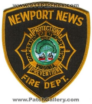 Newport News Fire Department (Virginia)
Scan By: PatchGallery.com
Keywords: dept. corporation of protection prevention