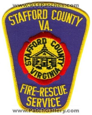 Stafford County Fire Rescue Service (Virginia)
Scan By: PatchGallery.com
Keywords: va.