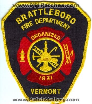 Brattleboro Fire Department (Vermont)
Scan By: PatchGallery.com
