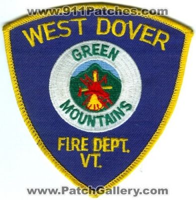 West Dover Fire Department (Vermont)
Scan By: PatchGallery.com
Keywords: dept. vt. green mountains