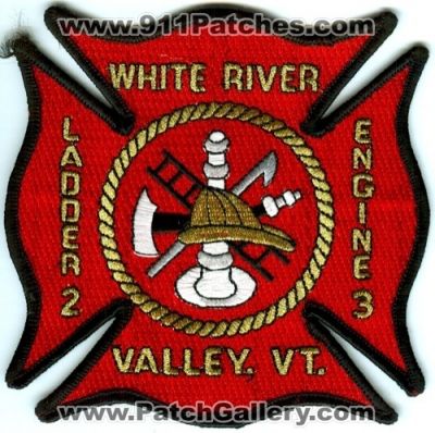 White River Valley Fire Department Engine 3 Ladder 2 (Vermont)
Scan By: PatchGallery.com
Keywords: dept. company station vt.