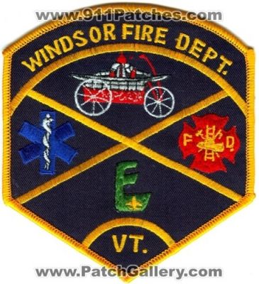 Windsor Fire Department Explorer (Vermont)
Scan By: PatchGallery.com
Keywords: dept. vt. fd