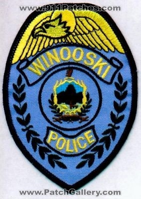 Winooski Police
Thanks to EmblemAndPatchSales.com for this scan.
Keywords: vermont