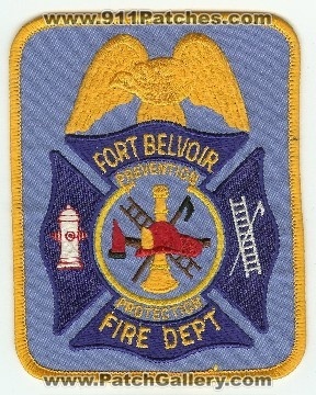 Fort Belvoir Fire Dept
Thanks to PaulsFirePatches.com for this scan.
Keywords: virginia department ft us army