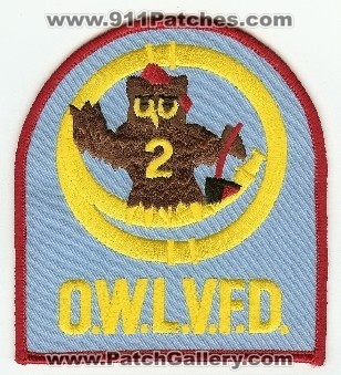 OWL Occoquan Woodbridge Lorton VFD
Thanks to PaulsFirePatches.com for this scan.
Keywords: virginia volunteer fire department 2