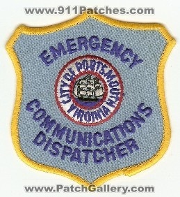 Portsmouth Emergency Communications Dispatcher
Thanks to PaulsFirePatches.com for this scan.
Keywords: virginia city of